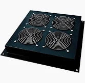 Zone Enclosures 4 Way Fan Unit Black Zeper/4 Way/Fan/B ZEPER/4WAY/FAN/B