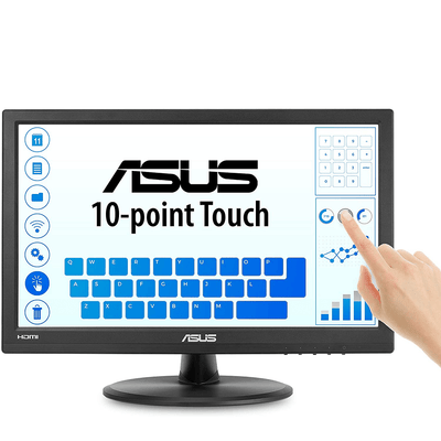 CShop.co.za | Powered by Compuclinic Solutions ASUS VT168HR Touch Monitor - 15.6'' (1366x768); 10-point Touch; HDMI; Flicker free; Low Blue Light; Wall-mountable; Eye care ASUS VT168HR