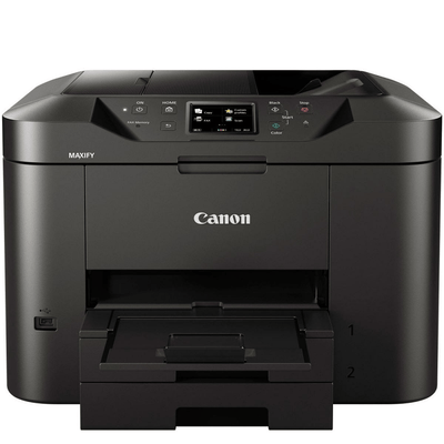 CANON Canon Maxify MB2740-Print/Copy/Fax/Scan.24 ipm mono;15.5 ipm col;500 sheet handling;50 Sheet ADF; Auto Duplex;USB; WiFi;Ethernet CANON MAXIFY MB2740 PRINTER