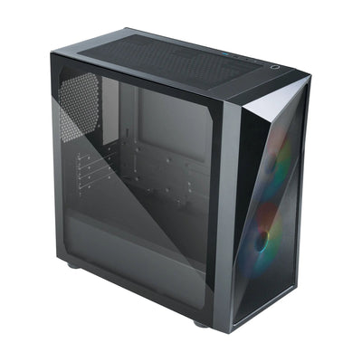 CShop.co.za | Powered by Compuclinic Solutions CM Case CMP320; MATX Mesh Geode panel; 2 x 120mm ARGB fans; expansive cooling. CP320-KGNN-S00