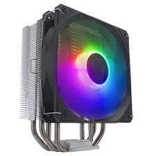 CShop.co.za | Powered by Compuclinic Solutions CM Cooler Hyper 212 Spectrum V3: 120mm RGB Fan; Included RGB Controller; Upgradable to Dual Fan; 4 Heat Pipes RR-S4NA-17PA-R1