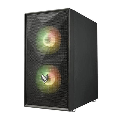FSP Fsp Cst130 A |Micro Atx | Mini Itx | Gaming Chassis | 3x 120mm Rgb Fans Included | Tempered Glass Side Panel | Black Cst130 A CST130A