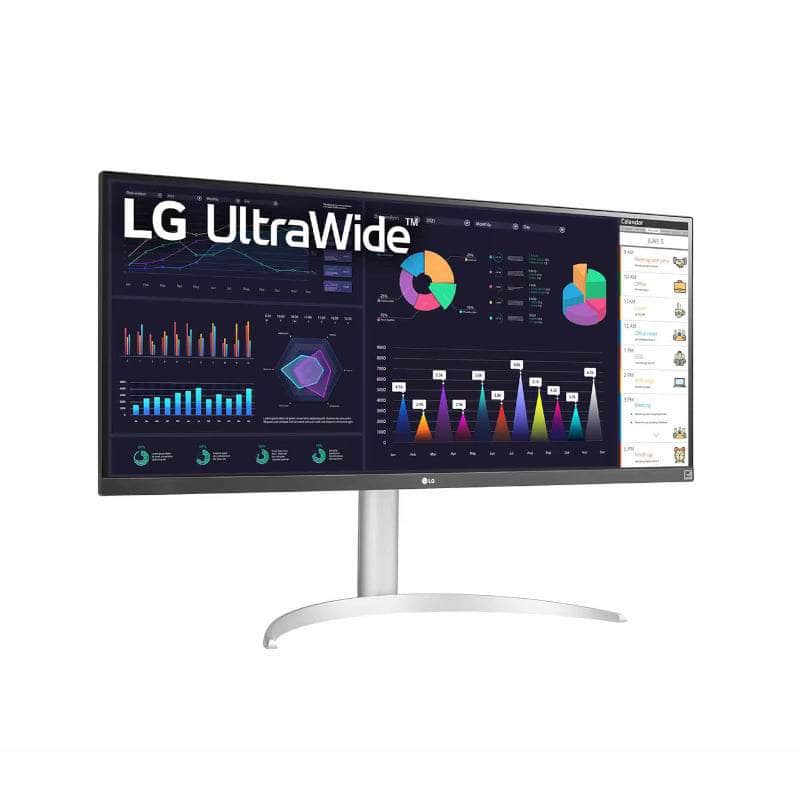 LG Lg 34" Ips Panel Ultra Wide Monitor 75 Hz 34 Wq650 W 34WQ650-W