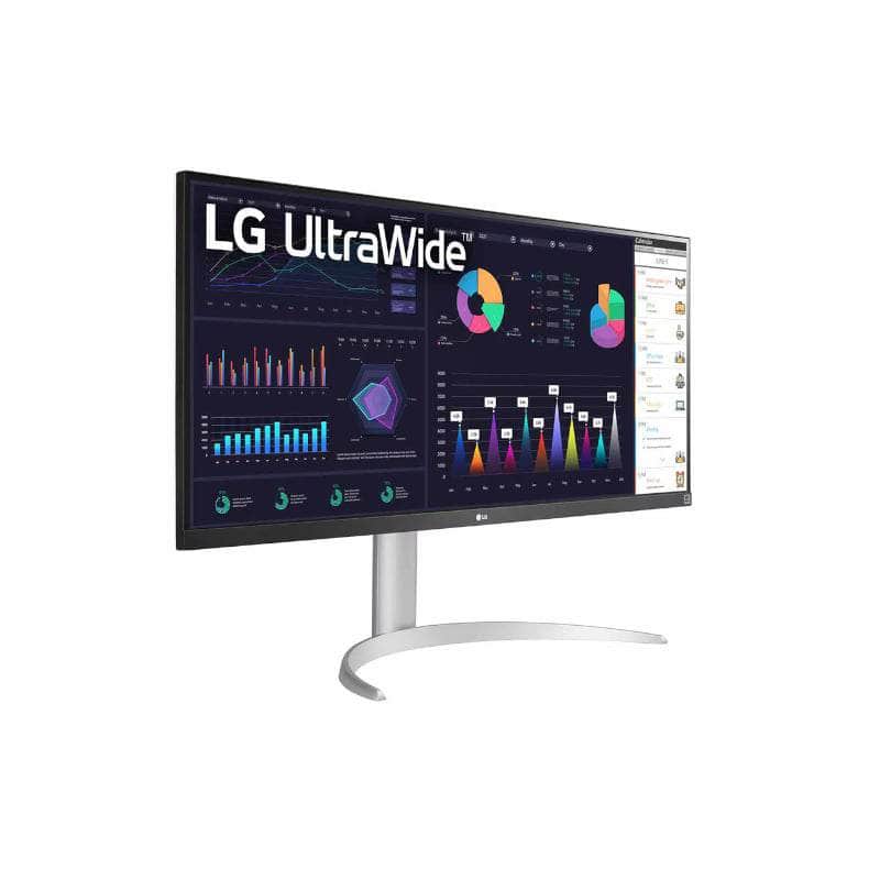LG Lg 34" Ips Panel Ultra Wide Monitor 75 Hz 34 Wq650 W 34WQ650-W