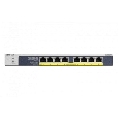 Netgear Netgear 8Port Gigabit Ethernet PoE Unmanaged Switch N.GS108PP-100EUS