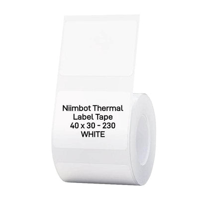 NIIMBOT Niimbot B1/B21/B3 S Thermal Label 40 X30 Mm T40*30 230 White T40*30-230WHITE