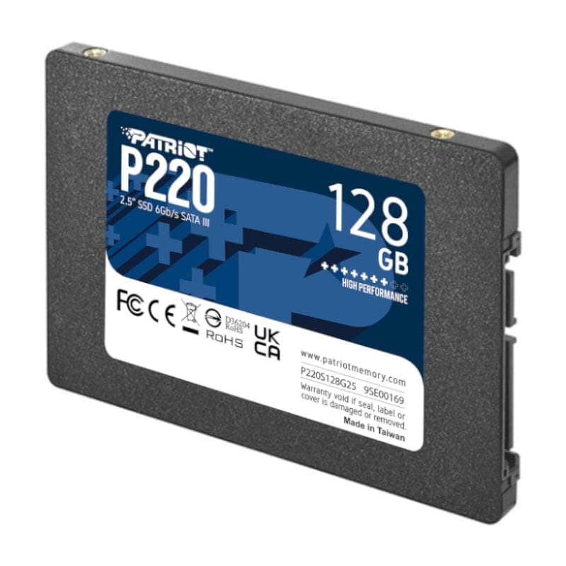 Patriot Patriot Ssd P220 2.5 128 Gb P220 S128 G25 P220S128G25