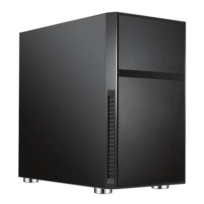 PCBuilder Pc Builder Black Box Micro Atx Chassis + 300 W Psu Pcb Ch Blackbox PCB-CH-BLACKBOX