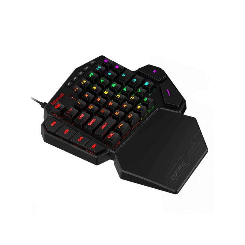 Redragon Redragon Diti Elite Pro One Handed Rgb Wireless Mechanical Gaming Keyboard Black Rd K585 Rgb Pro RD-K585RGB-PRO