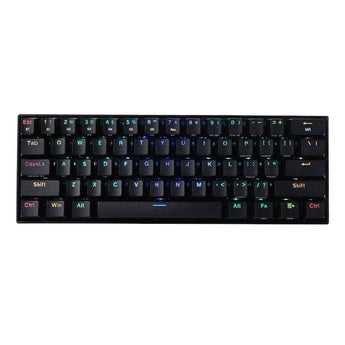 Redragon Redragon Draconic Pro Mechanical 61 Key|Bluetooth 5.0|Rf|Rgb Rechargable Battery|Type C Charging Cable Gaming Keyboard Black Rd K530 Rgb Pro RD-K530RGB-PRO