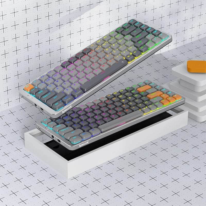 Redragon Redragon Mechanical Azure Wireless Gaming Keyboard Rd K652 Gg Rgb Pro RD-K652GG-RGB-PRO