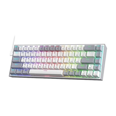 Redragon Redragon Mechanical Caster Wired Gaming Keyboard Rd K631 Wg Rgb RD-K631WG-RGB