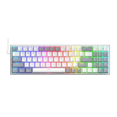Redragon Redragon Mechanical Pollux Wired Gaming Keyboard Rd K628 Wg Rgb RD-K628WG-RGB