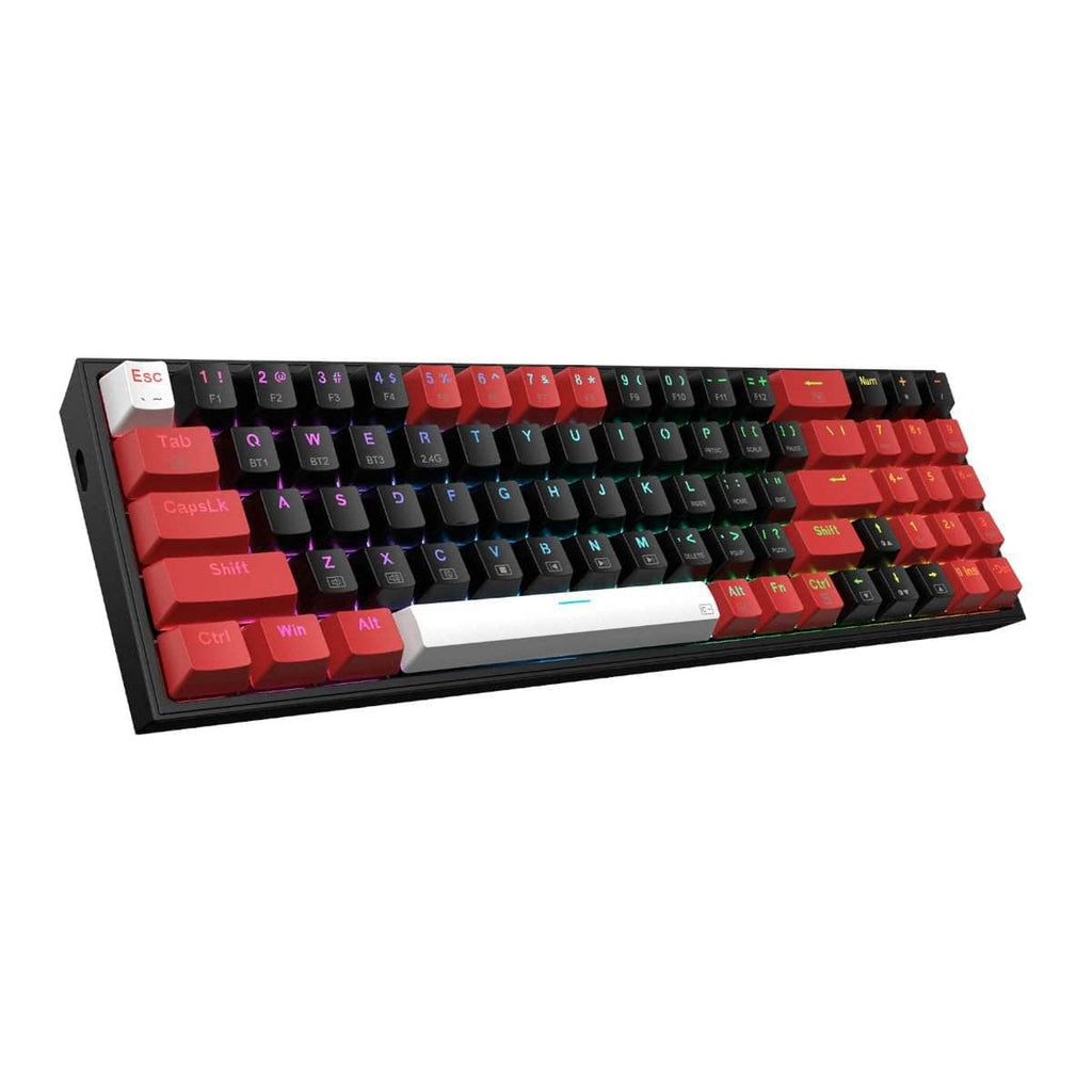 Redragon Redragon Mechincal Pollux Pro Wireless Bt|Rf Gaming Keyboard Rd K628 Rgb Pro Brw RD-K628RGB-PRO-BRW