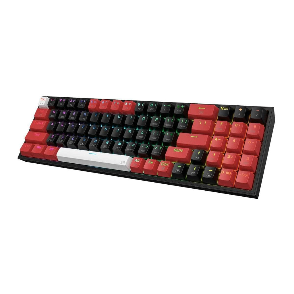 Redragon Redragon Mechincal Pollux Pro Wireless Bt|Rf Gaming Keyboard Rd K628 Rgb Pro Brw RD-K628RGB-PRO-BRW