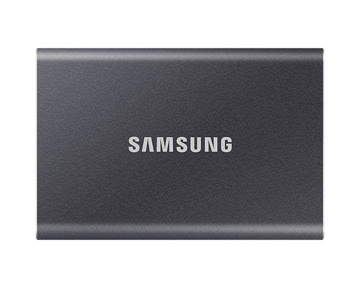 CShop.co.za | Powered by Compuclinic Solutions Samsung T7 Portable SSD 2 TB/ Transfer speed up to 1050 MB/s/ USB 3.2 (Gen2/ 10Gbps) backwards compatible/ AES 256-bit hardware MU-PC2T0T/WW