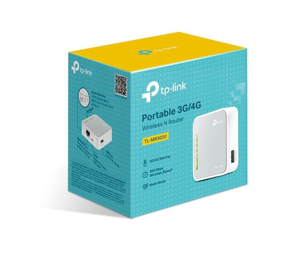 TP-Link TP-Link 150Mbps Portable 4G Wireless N Router TL-MR3020
