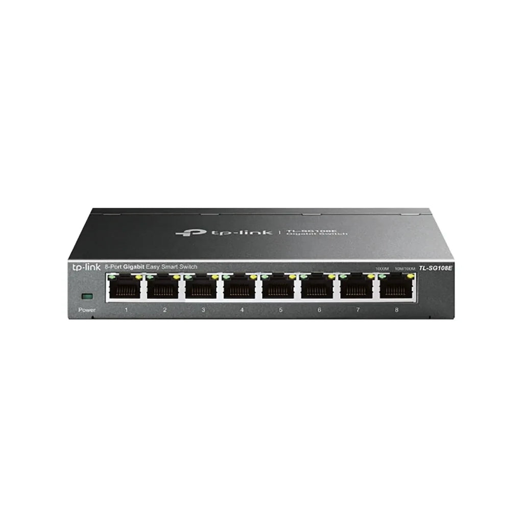 TP-Link TP-Link 8 Port Gigabit Smart Switch TL-SG108E