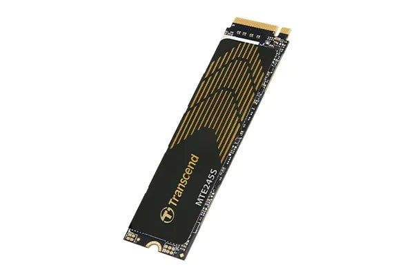 CShop.co.za | Powered by Compuclinic Solutions TRANSCEND 1 TB MTE245S PCI-E  GEN 4X4 M.2 NVMe 2280 SSD 3D TLC - 5300 MB/s Read 4600 MB/s Write - 600 TBW TS1TMTE245S