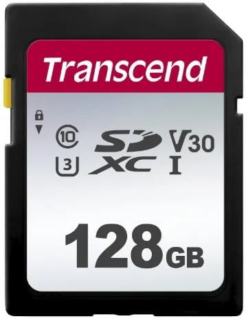 CShop.co.za | Powered by Compuclinic Solutions TRANSCEND 300S 128GB UHS-1 CLASS 10 U1 V10 SDXC CARD - 3D NAND TS128GSDC300S