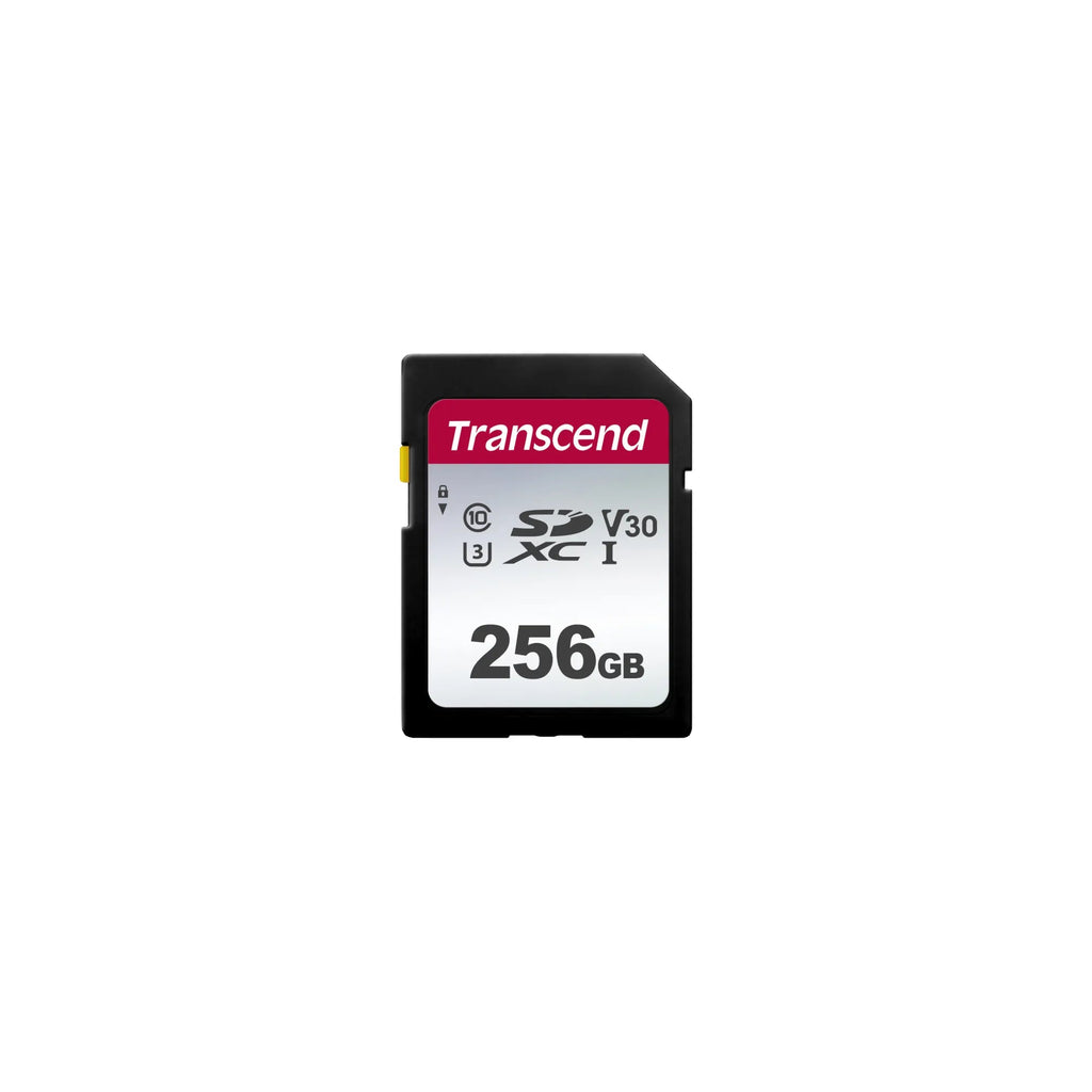 CShop.co.za | Powered by Compuclinic Solutions TRANSCEND 300S 256GB UHS-1 CLASS 10 U1 U3 V30 SDXC CARD 3D NAND TS256GSDC300S