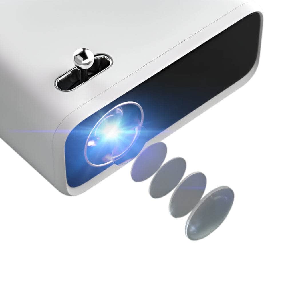 WANBO Wanbo Mini Pro 720p 250 Ansi Android 9.0 Smart Projector White Mini Pro MINI PRO