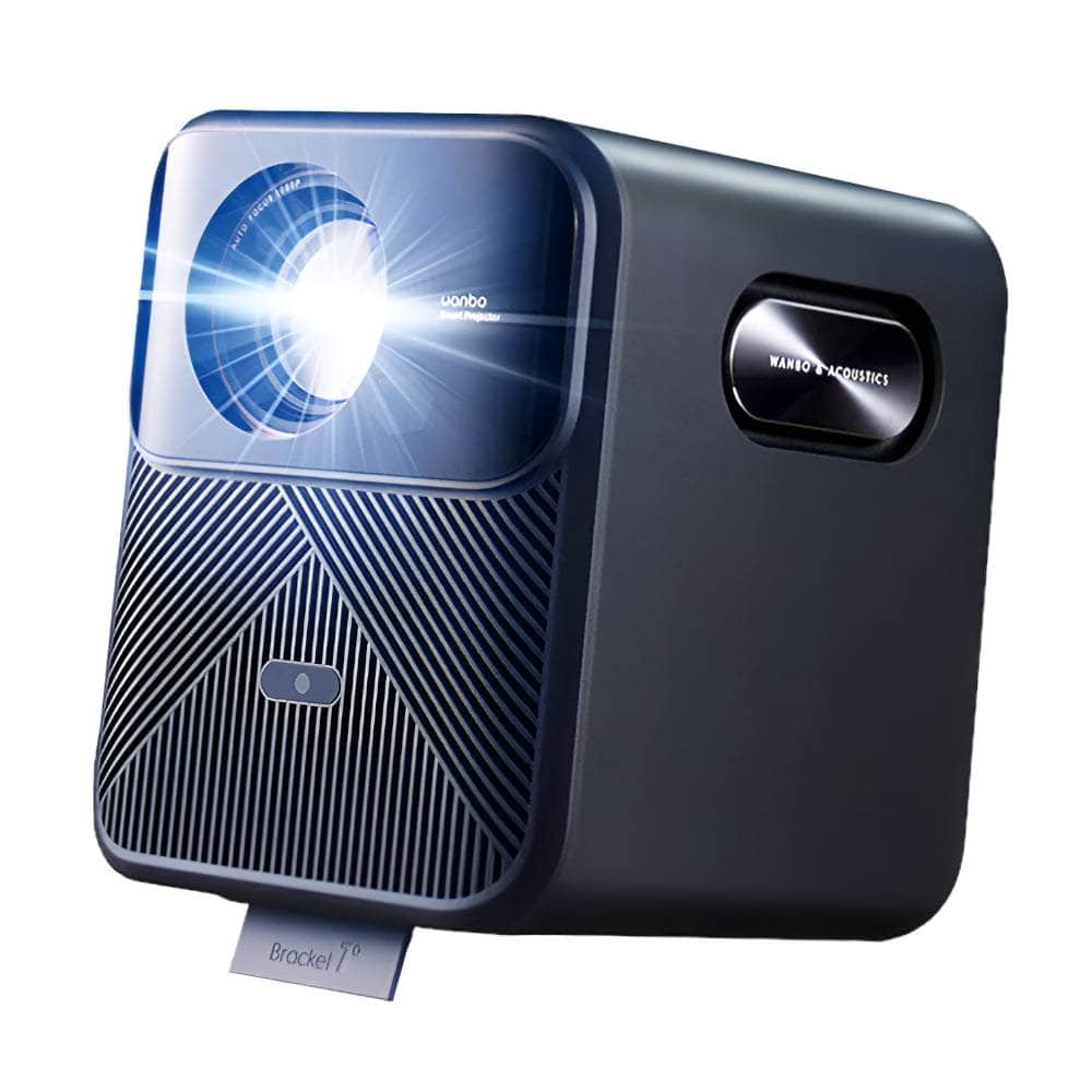 WANBO Wanbo Mozart 1 Pro 1080 P 900 Ansi Android 11 Smart Home Theatre Projector Dark Blue Mozart 1 Pro MOZART 1 PRO