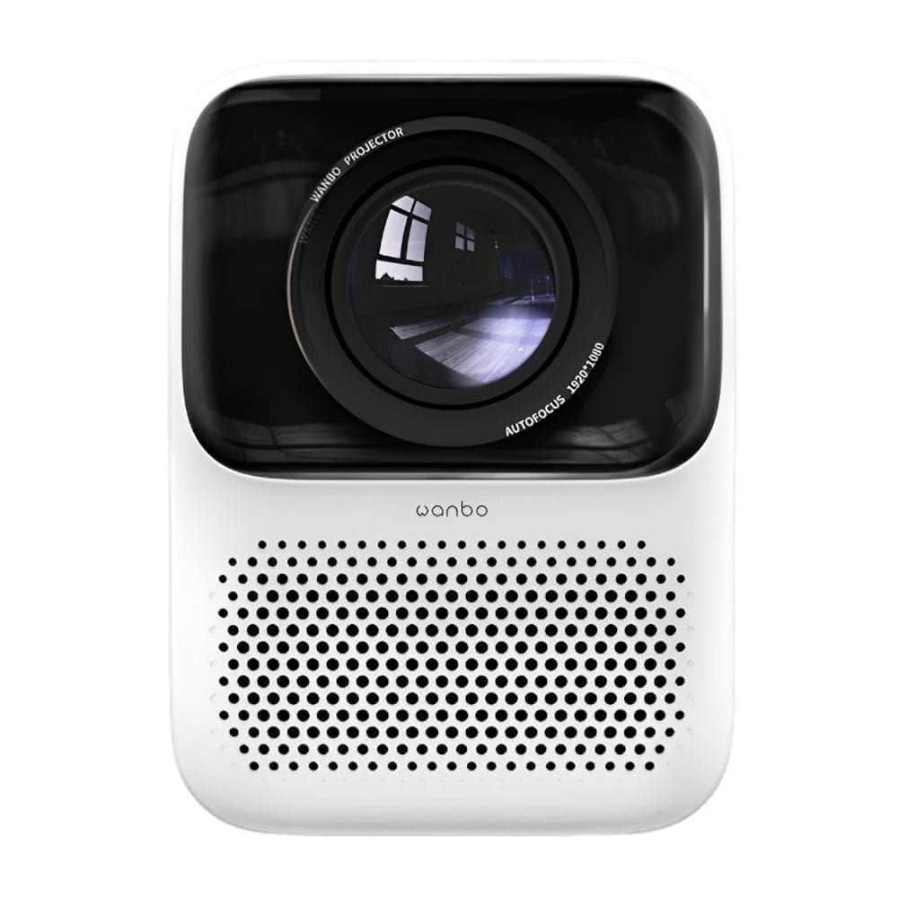 WANBO Wanbo T2 Max 1080 P 450 Ansi Android 9.0 Smart Projector White T2 Max T2 MAX