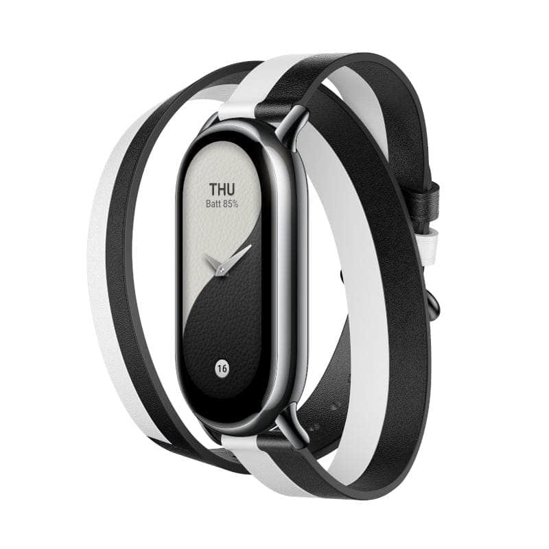 Xiaomi Xiaomi Smart Band 8 Double Wrap Strap Black And White Bhr7311 Gl BHR7311GL