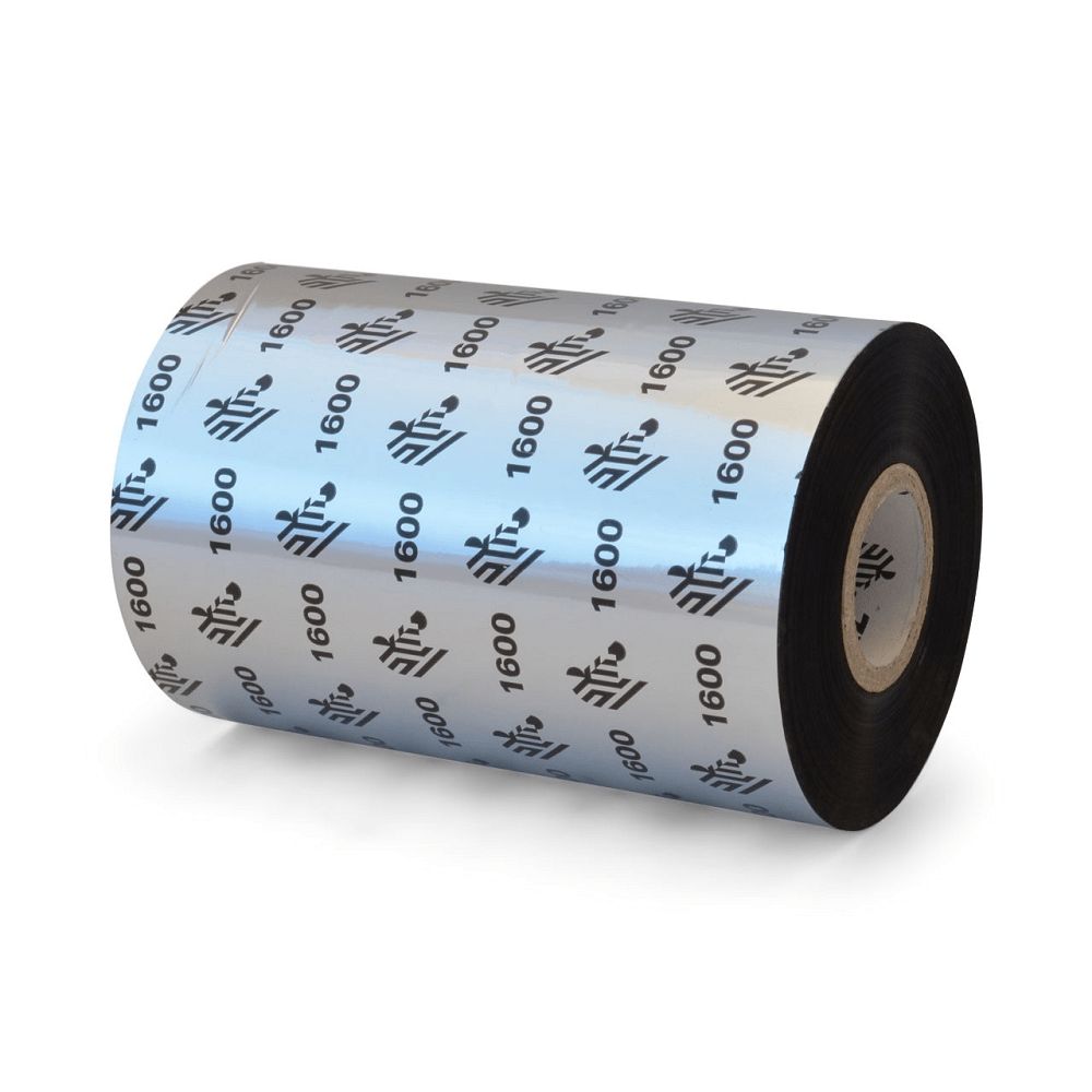 CShop.co.za | Powered by Compuclinic Solutions Zebra Wax Ribbon; 110mmx450m; 1600; Standard; 25mm core 01600BK11045