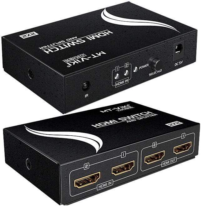 CShop.co.za | Powered by Compuclinic Solutions 2 IN 2 OUT HDMI SWITCH AND SPLITTER MT-HD2-2