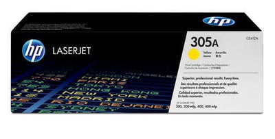 HP # 305A YELLOW LASERJET TONER CARTRIDGE FOR LASERJET PRO 300 AND 400 COLOR SERIES - CE412A - CShop.co.za | Powered by Compuclinic Solutions