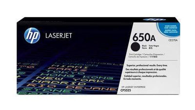CShop.co.za | Powered by Compuclinic Solutions HP # 650A COLOR LASERJET CP5525 BLACK PRINT CARTRIDGE. - CE270A CE270A