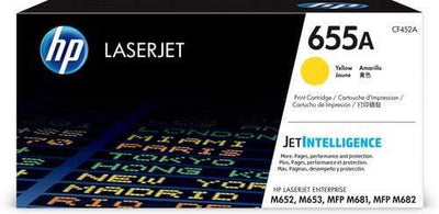 CShop.co.za | Powered by Compuclinic Solutions HP # 655A Yellow Original LaserJet Toner Cartridge - CLJ M652/MFP M681/MFP M682 - CF452A CF452A