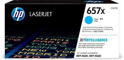 CShop.co.za | Powered by Compuclinic Solutions HP # 657X High Yield Cyan Original LaserJet Toner Cartridge - CLJ MFP 681/M682 - CF471X CF471X