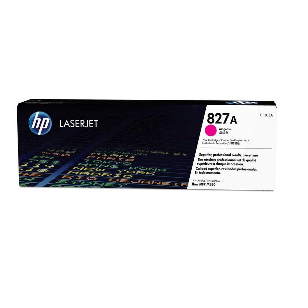 HP HP # 827A CLJ M880 MAGENTA PRINT CARTRIDGE. - CF303A CF303A