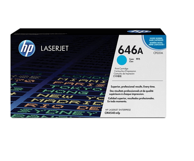 HP COLOUR LASERJET 646A CYAN PRINT CARTRIDGE - CF031A - CShop.co.za | Powered by Compuclinic Solutions