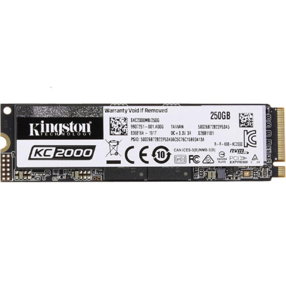 KINGSTON 250G KC2000 M.2 2280 NVM - SKC2000M8/250G at CShop.co.za