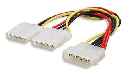MOLEX SPLITTER CABLE 1X MALE 2X FEMALE - CShop.co.za | Powered by Compuclinic Solutions