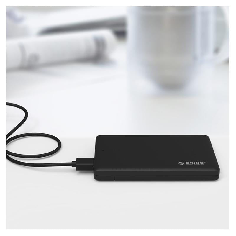 Orico 2.5 USB2.0 External HDD Enclosure - Black - CShop.co.za | Powered by Compuclinic Solutions