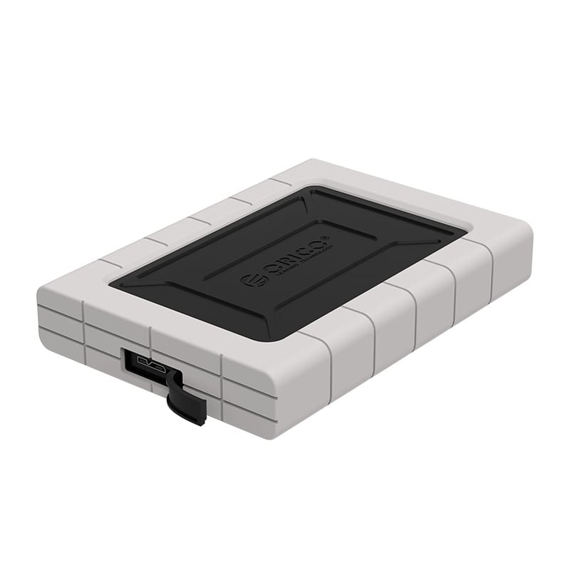 Orico 2.5 USB3.0 External Dust and Shock Resistant HDD Enclosure - Black and Grey - 2539U3-BK - CShop.co.za | Powered by Compuclinic Solutions