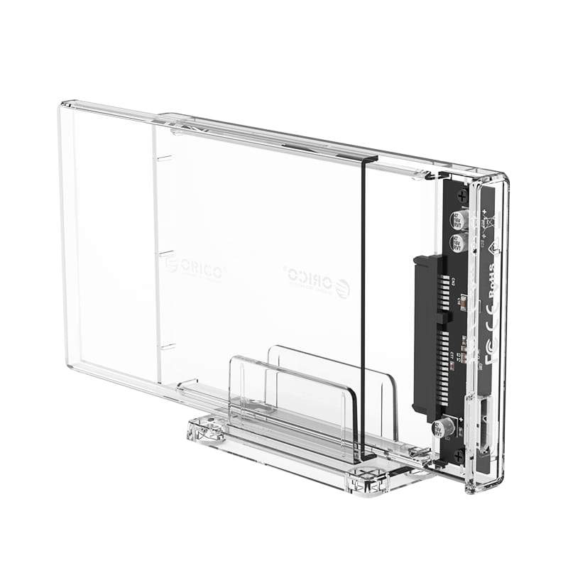 Orico 2.5 USB3.0 External Hard Drive Enclosure Transparen - CShop.co.za | Powered by Compuclinic Solutions