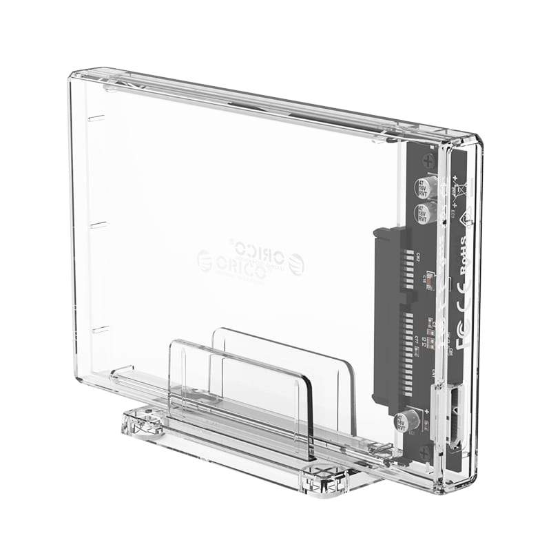 Orico 2.5 USB3.0 External Hard Drive Enclosure Transparen - CShop.co.za | Powered by Compuclinic Solutions