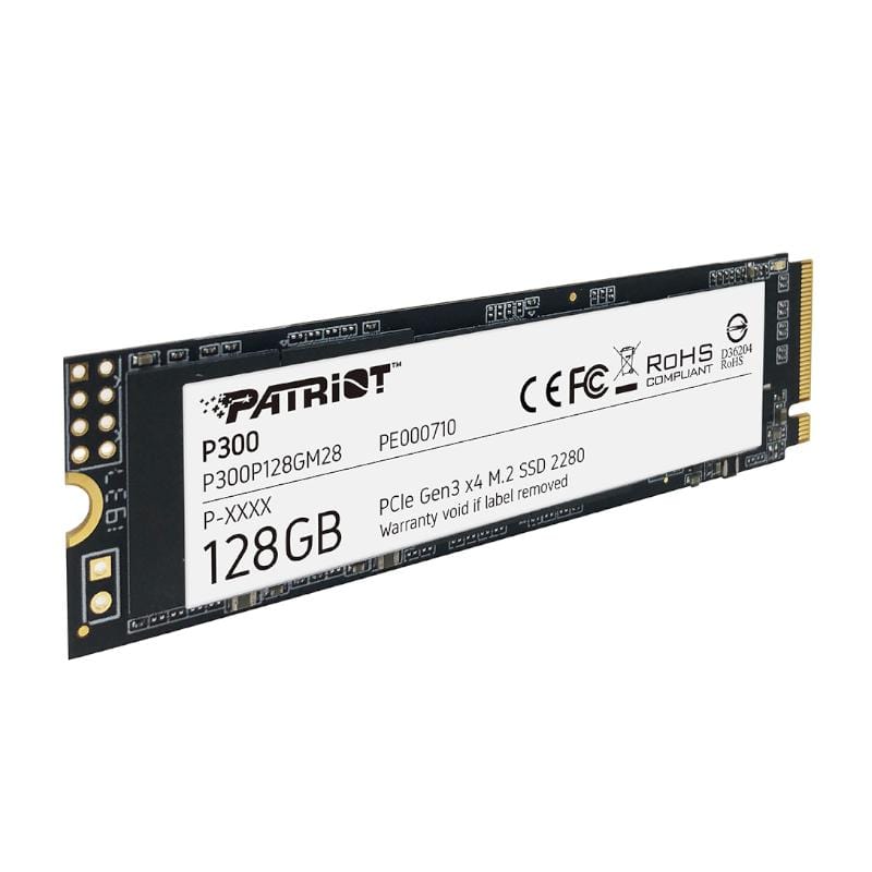 Patriot Patriot P300 128 Gb M.2 Pc Ie Nv Me Ssd P300 P128 Gm28 P300P128GM28