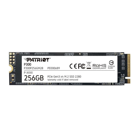 Patriot Patriot P300 256 Gb M.2 Pc Ie Nv Me Ssd P300 P256 Gm28 P300P256GM28