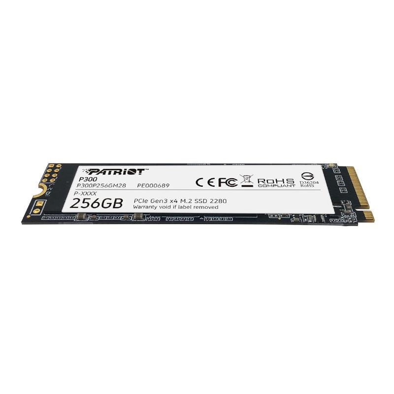 Patriot Patriot P300 256 Gb M.2 Pc Ie Nv Me Ssd P300 P256 Gm28 P300P256GM28