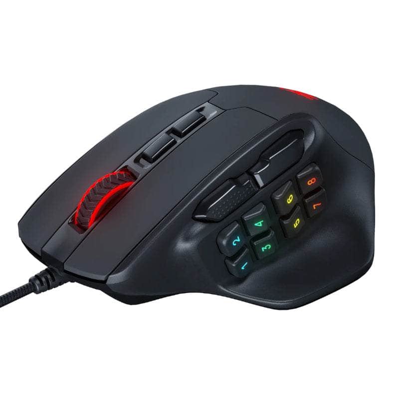 Redragon Redragon Mouse Aatrox 6200 Dpi Mmo Rgb Rd M811 Rgb RD-M811-RGB