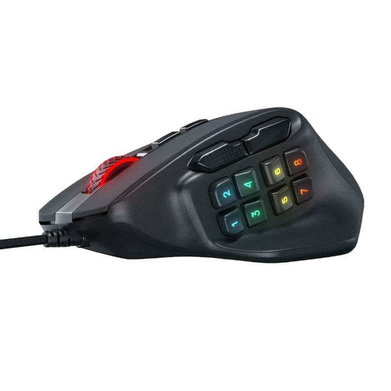 Redragon Redragon Mouse Aatrox 6200 Dpi Mmo Rgb Rd M811 Rgb RD-M811-RGB