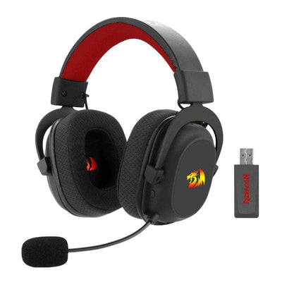 Redragon Redragon Over Ear Zeus X Wireless Rgb Gaming Headset Black Rd H510 Wl RD-H510-WL