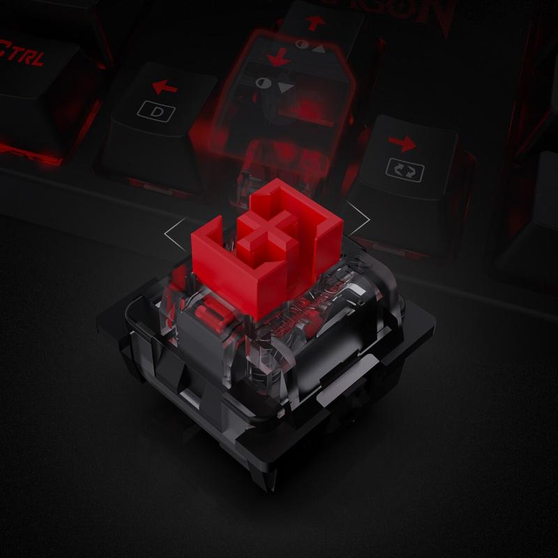 Redragon Redragon Surara Rgb Mehcnaincal Gaming Keyboard Rd K582 Rgb RD-K582RGB